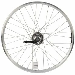 Contec 26″ Baghjul – Classic Z19 Fælg – 19-559 – Shimano Nexus 7 Gear – Fodbremse – Sølv