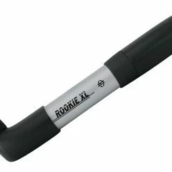 Minipumpe SKS Rookie XL Med Klipholder. Sølv/Sort.