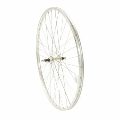 Connect Citybike Baghjul – 700c – Skruekrans – Ryde AS26SL Fælg – Sølv