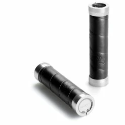 Brooks Slender – Håndtag I Læder – 130/130mm Lang – Sort