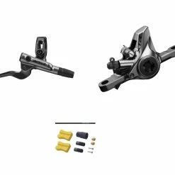 Shimano XTR M9100 – Hydraulisk Bremsesæt – Bag/højre – Resinl Klodser