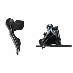 Shimano Dura Ace Di2 – Skifte- Og Bremsegreb Venstre – Hydraulisk Kaliber Og Olieslange
