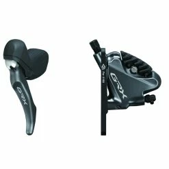 Shimano GRX – Bremsegreb Venstre, Bremsekaliber Og Olieslange – Hydraulisk – RX810/RX810
