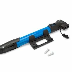 On Gear OnGear – Minipumpe – Til Alle Ventiltyper – 8 Bar/120 Psi – Inklusiv Beslag – Blå
